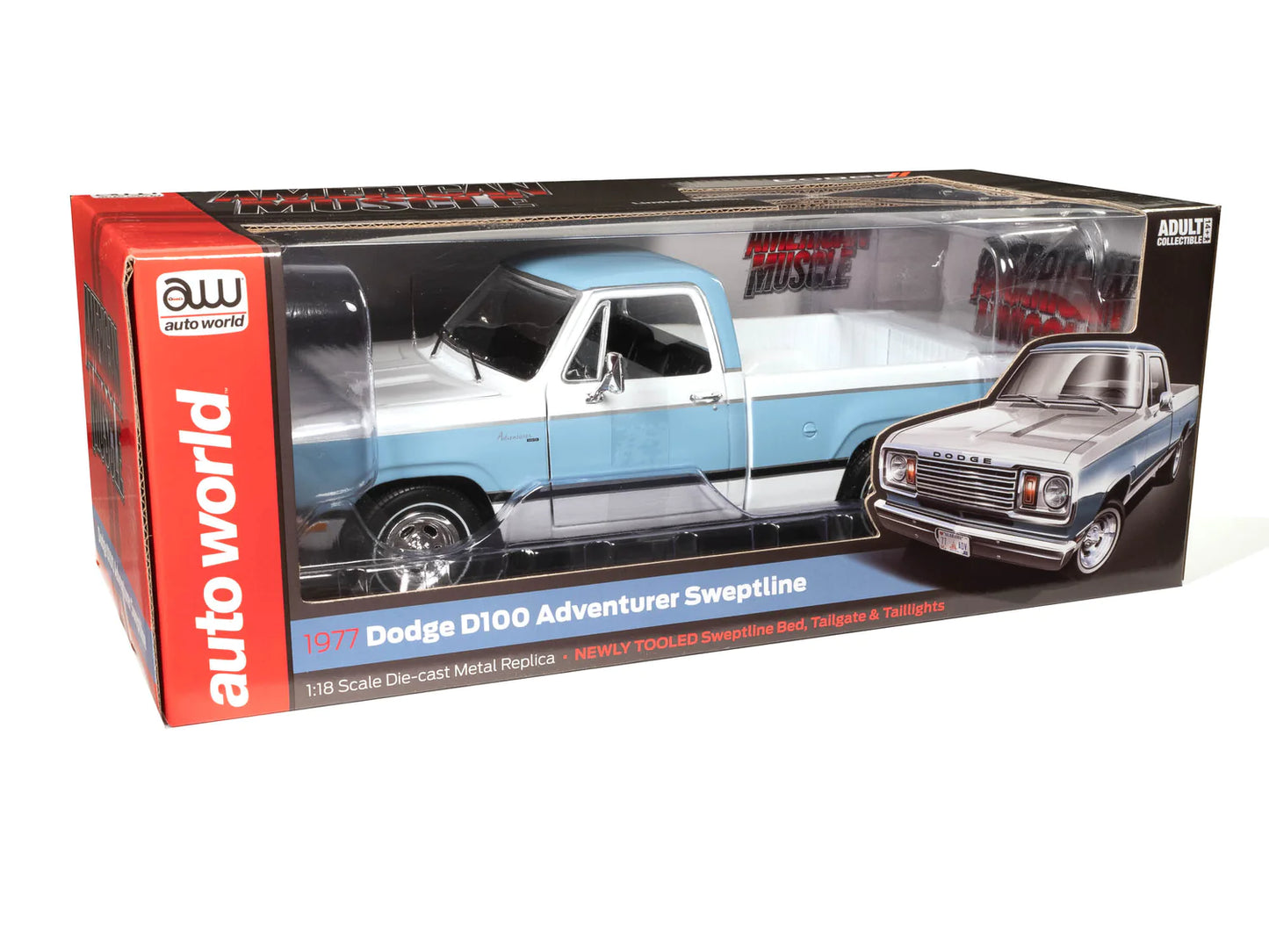 Dodge D100 Adventurer Sweptline 1977 1/18