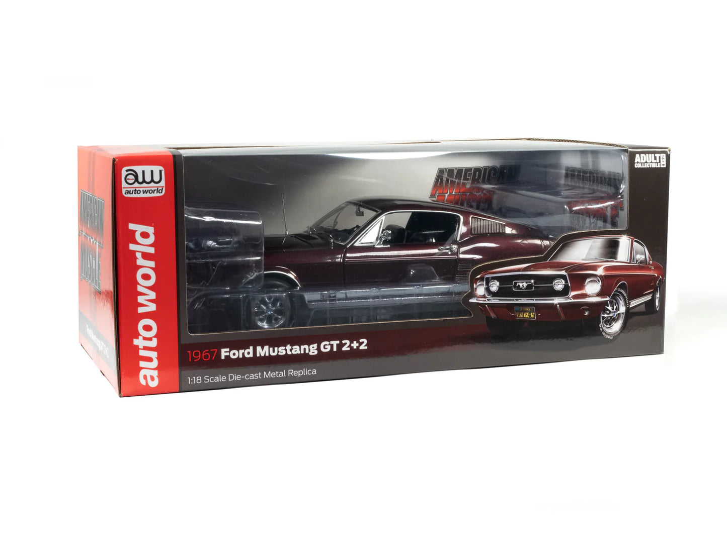 Ford Mustang GT 2+2 1967 1/18