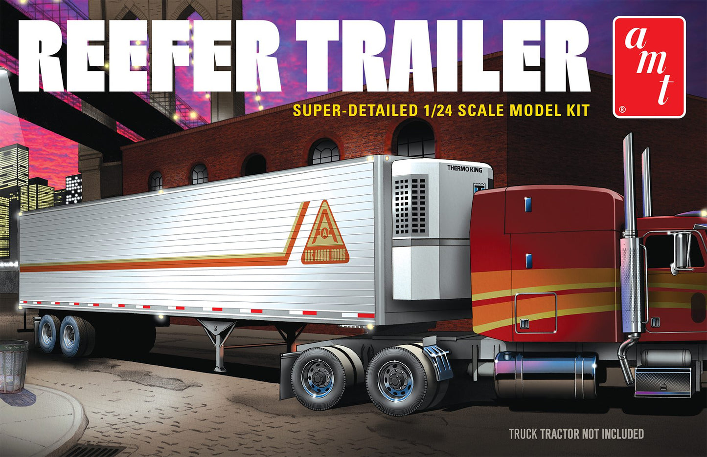 Reefer Semi Trailer 1/24