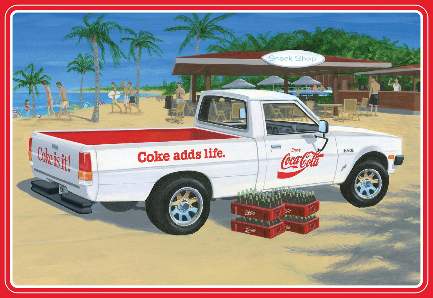 Dodge Ram D-50 Coke Pickup 1/25