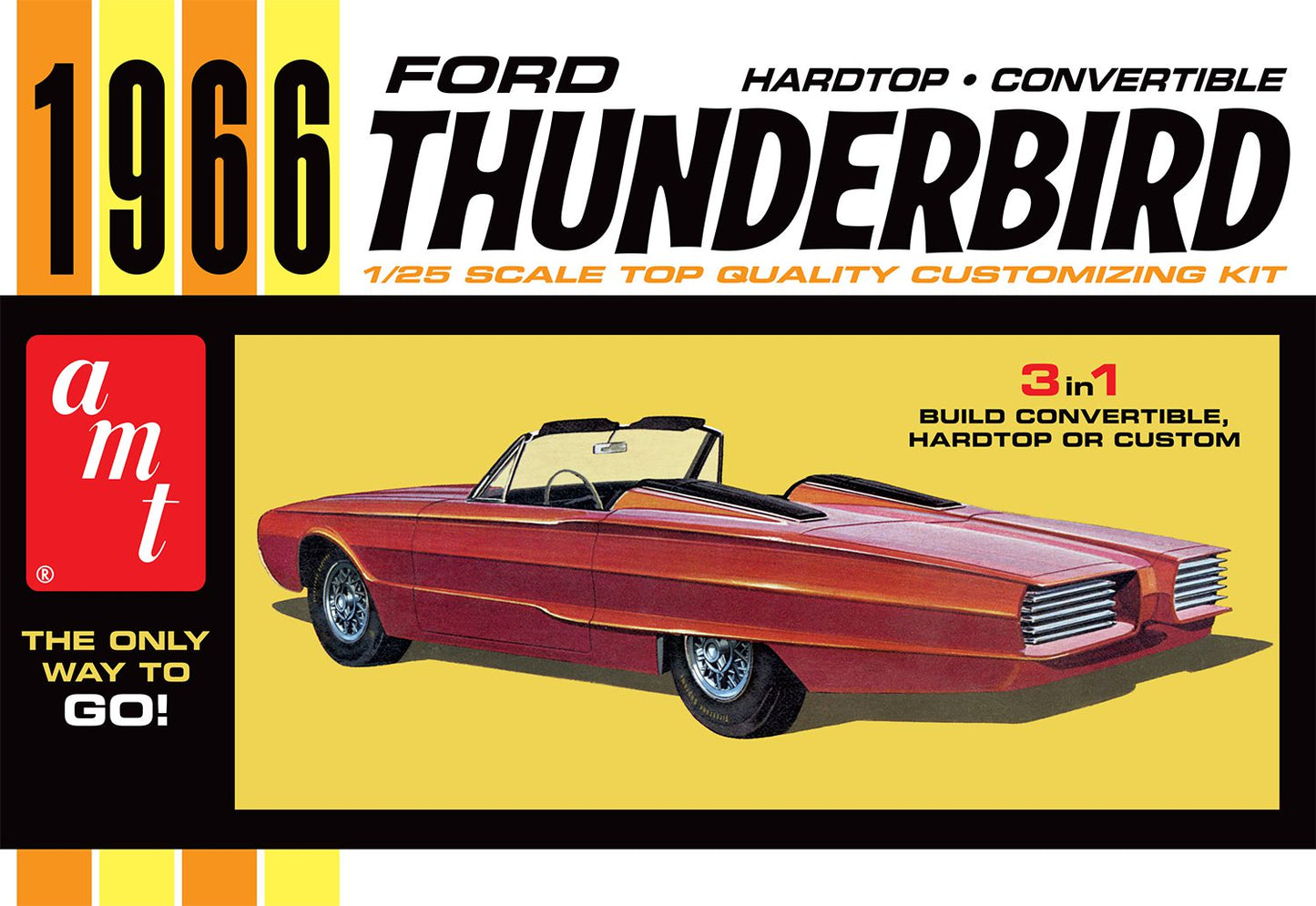 Ford Thunderbird 3 in 1 1966 1/25