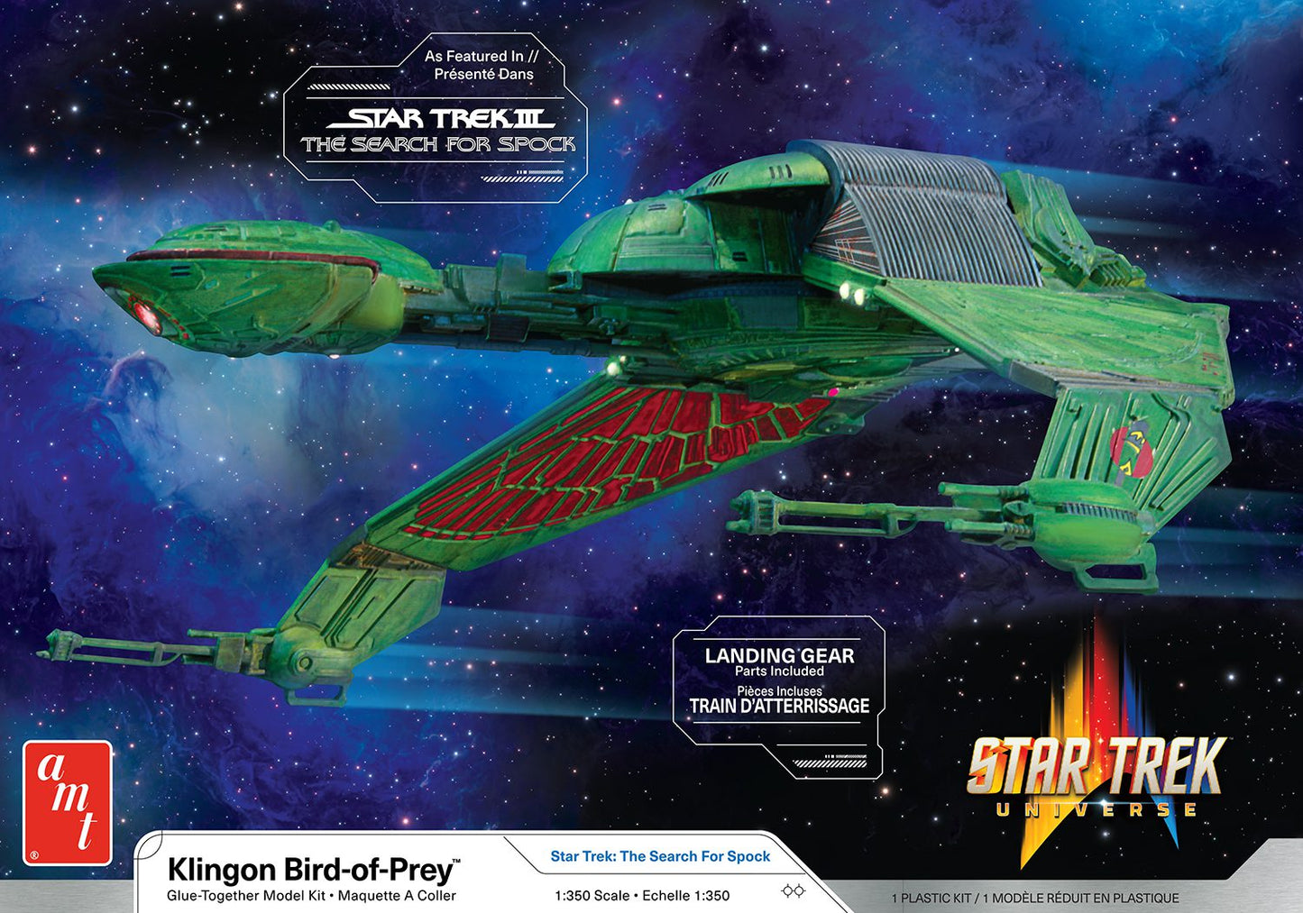 Star Trek Klingon Bird-of-Prey 1/350