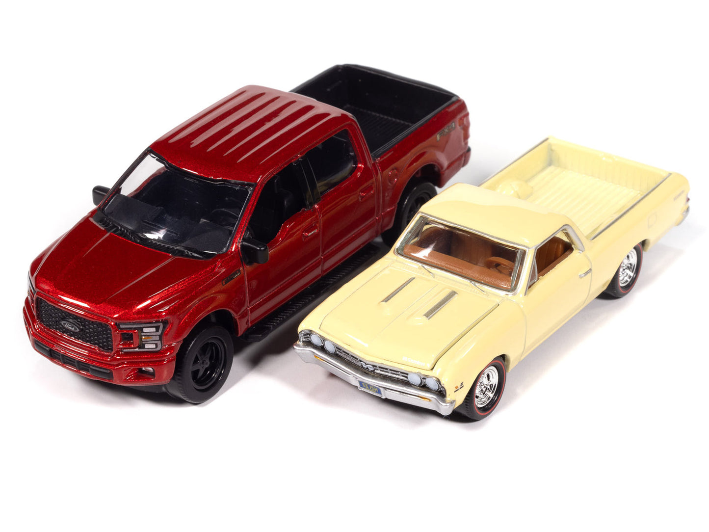 Chevy El Camino SS Custom 1967 & Ford F150 Lariat 2020 1/64