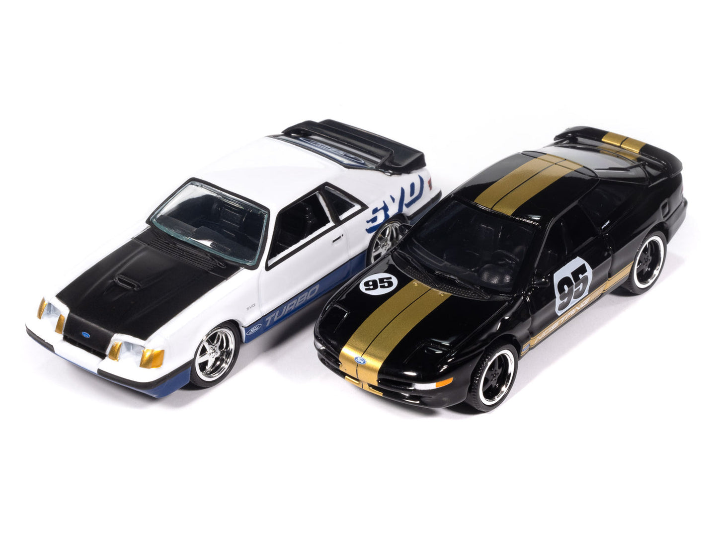 Ford Probe GT 1995 & Ford Mustang SVO 1984 1/64