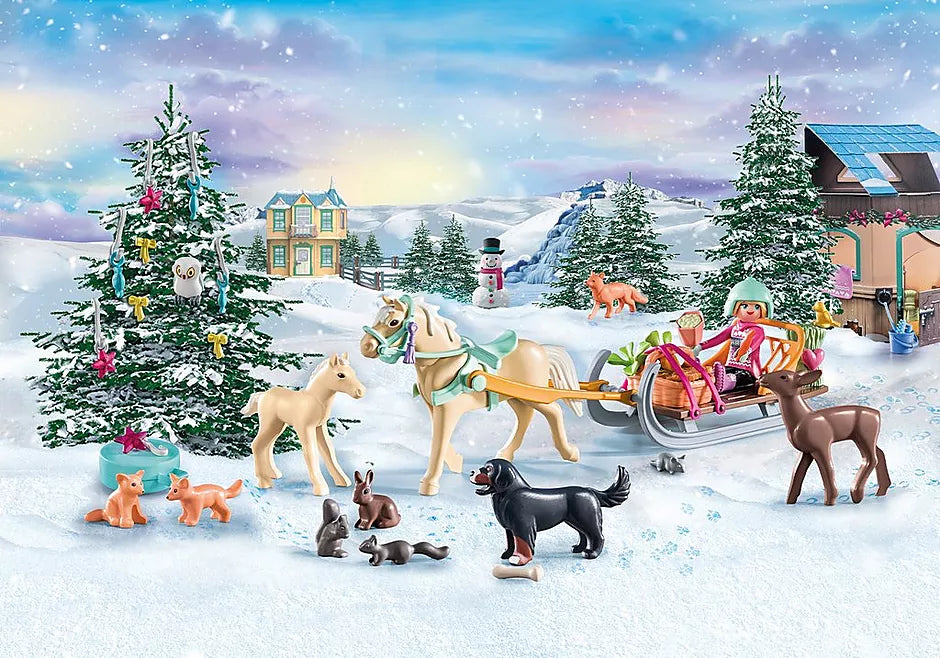Advent Calendar Christmas Sleigh Ride