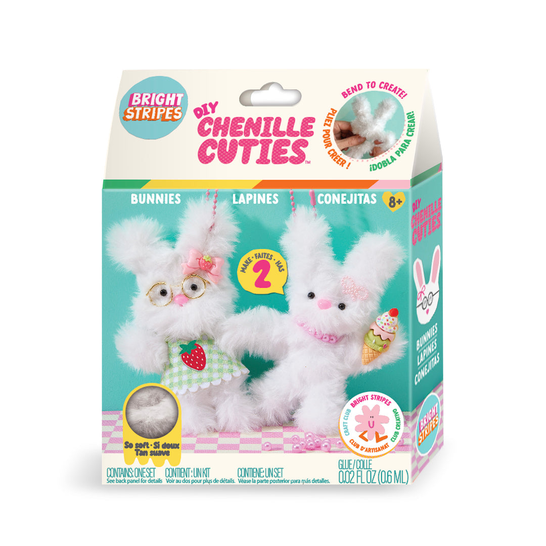 DIY Chenille Cuties Bunnies