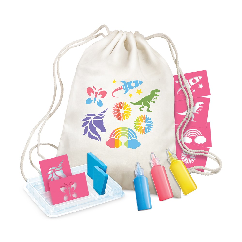Stencil Backpack Printing Kit