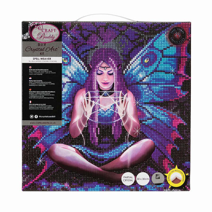 Crystal Art Mounted Kit Spell Weaver 11.8X11.8"