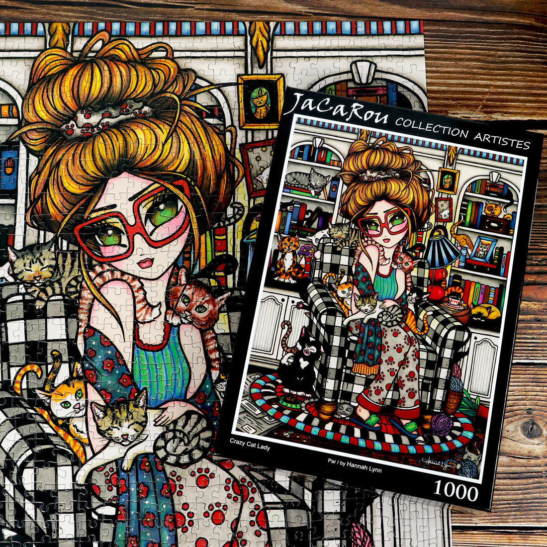 Crazy Cat Lady 1000pc