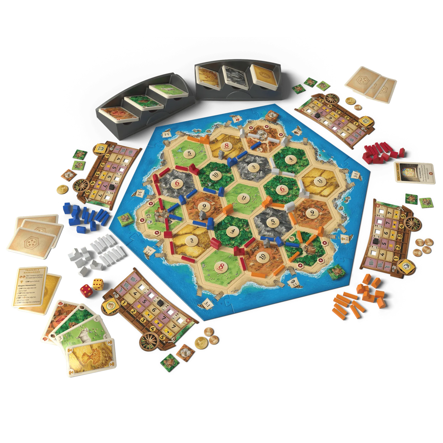 Catan Traders & Barbarians Expansion 6th Ed.