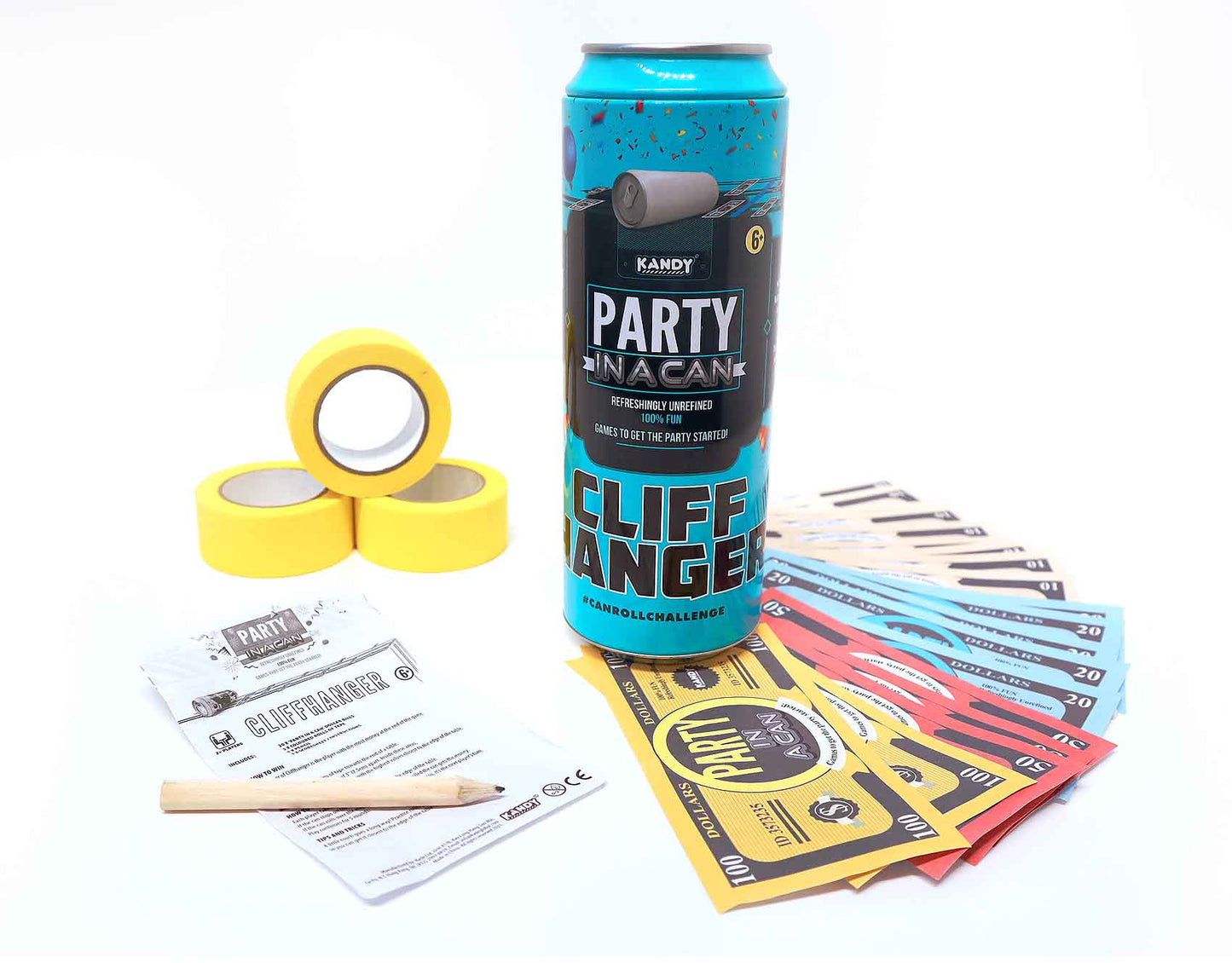 Party in a Can Cliff Hanger