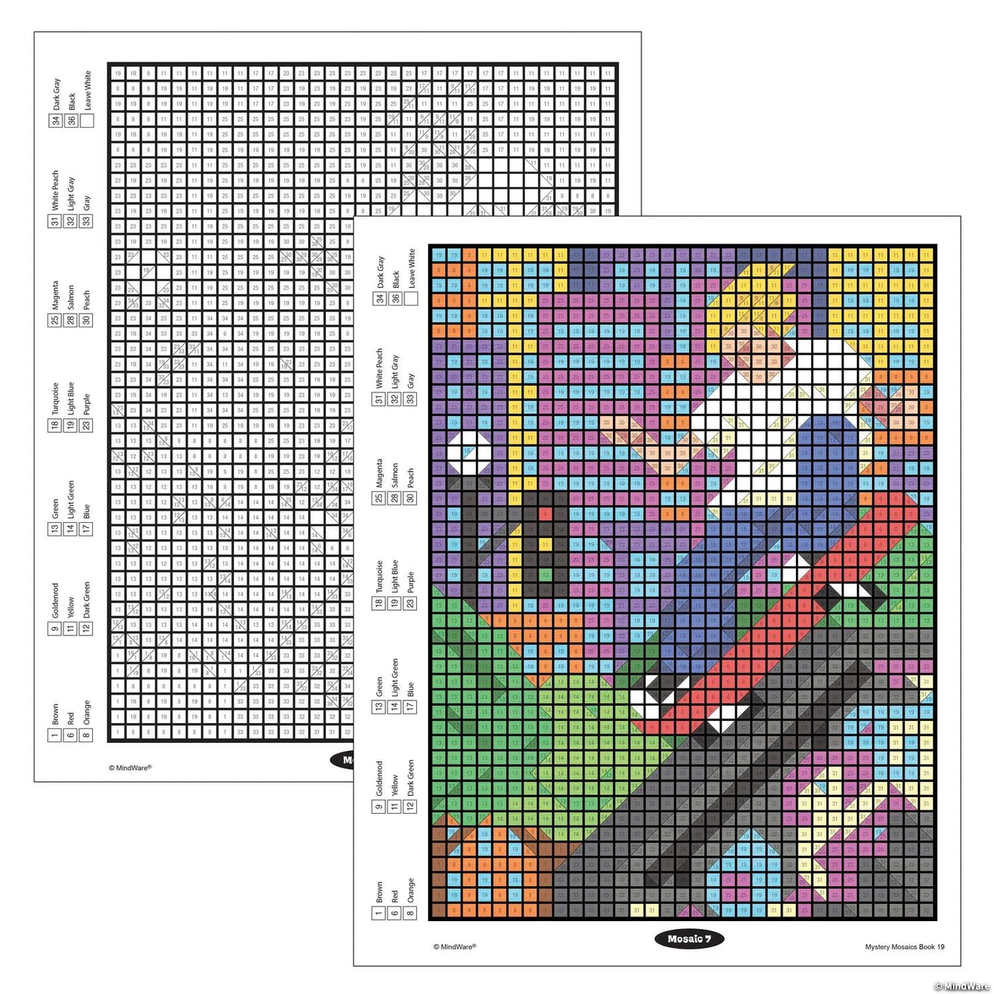 Mystery Mosaics Book 19