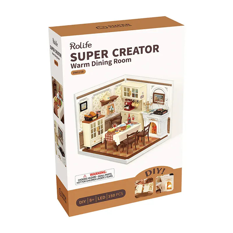 DIY Super Creator Warm Dining Room