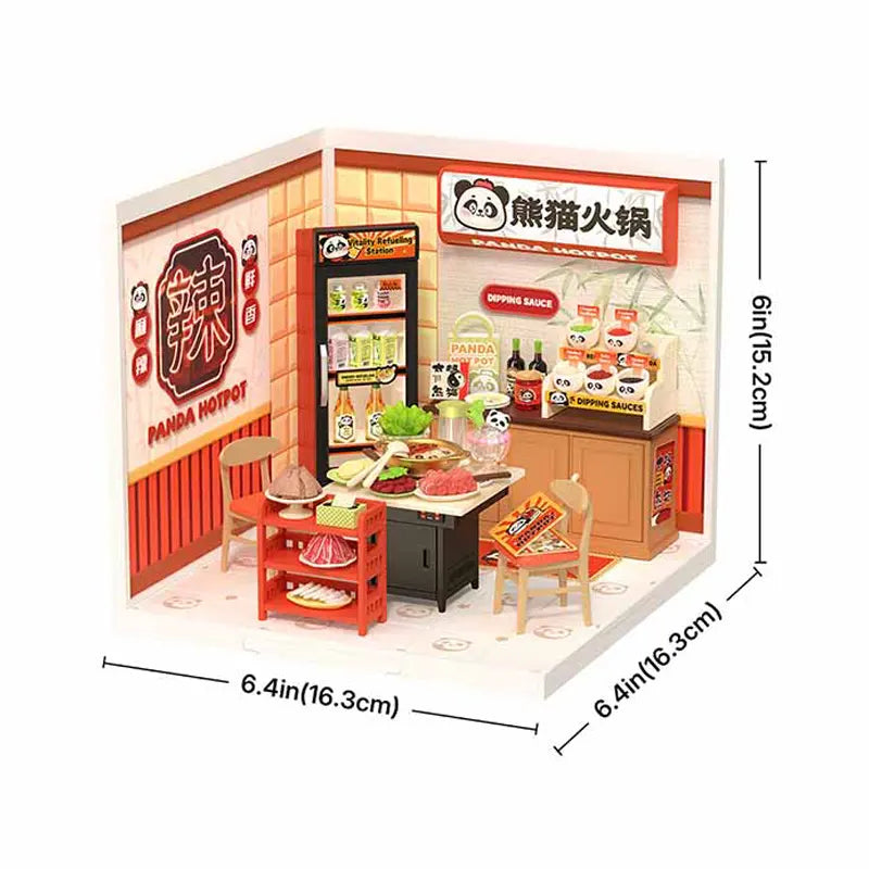 DIY Super Creator Panda Hot Pot