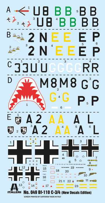 Bf 110 C Zerstorer 1/72