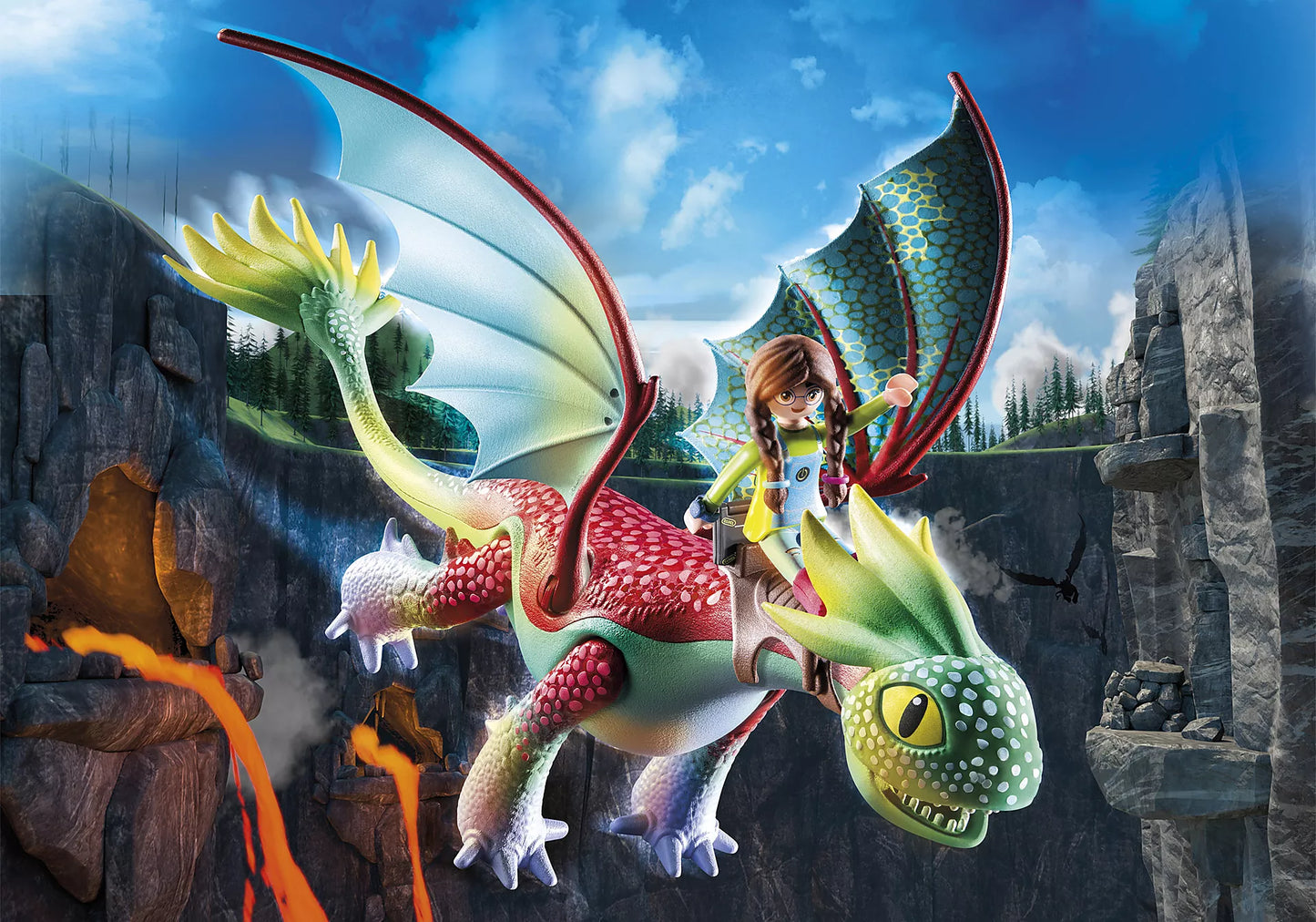 Dragons: The Nine Realms Feathers and Alex