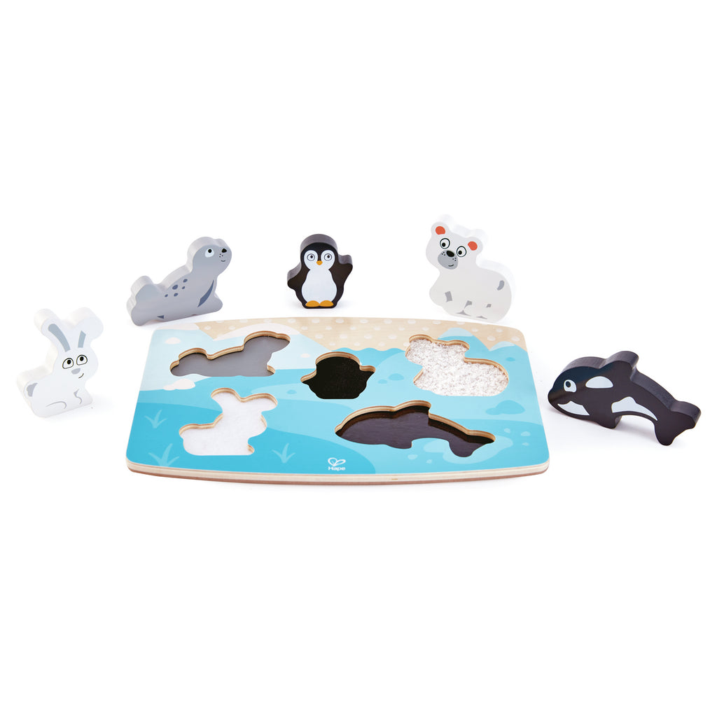 Polar Animal Tactile Puzzle 5pc