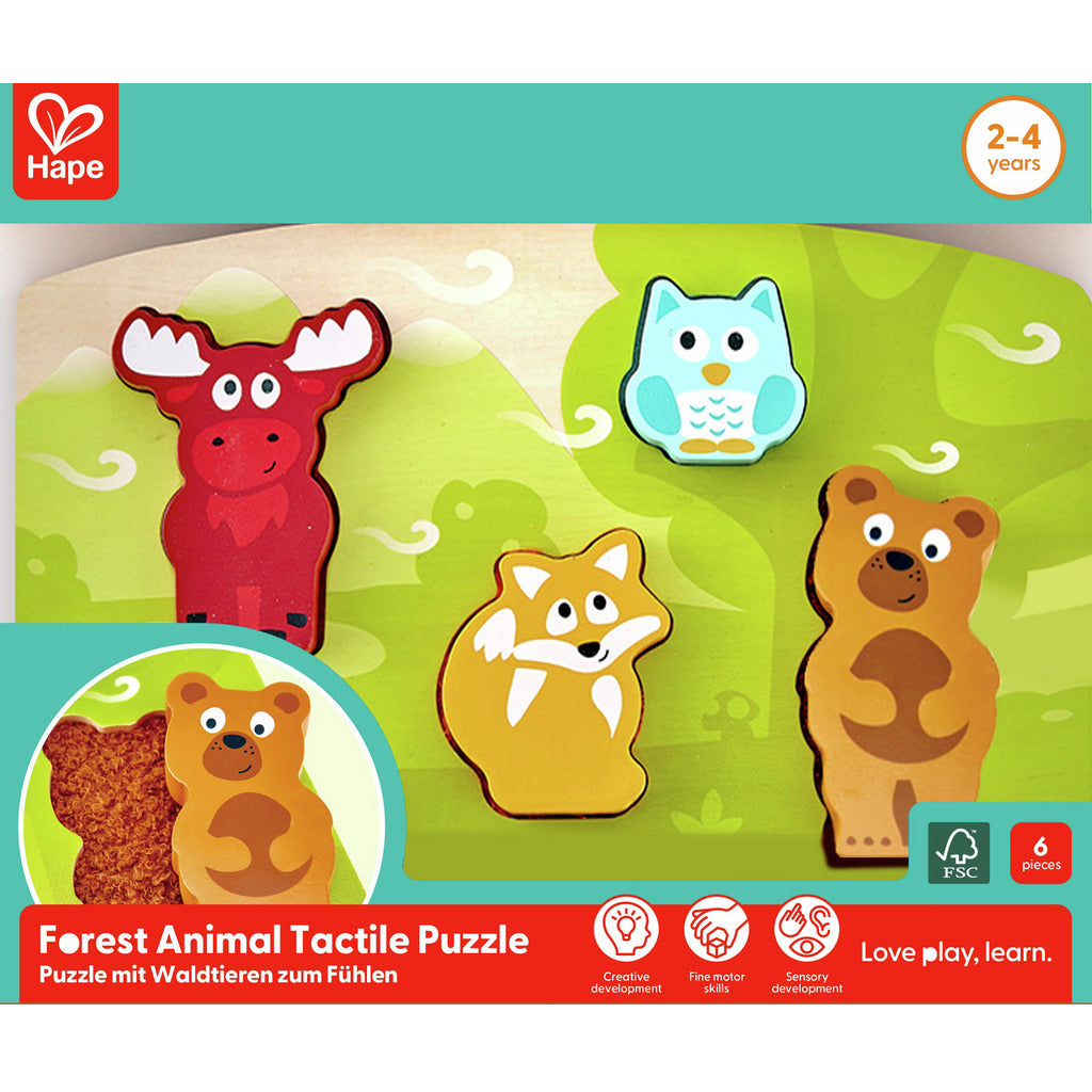Forest Animal Tactile Puzzle