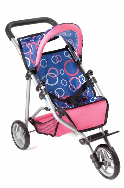 3-Wheel Doll Stroller