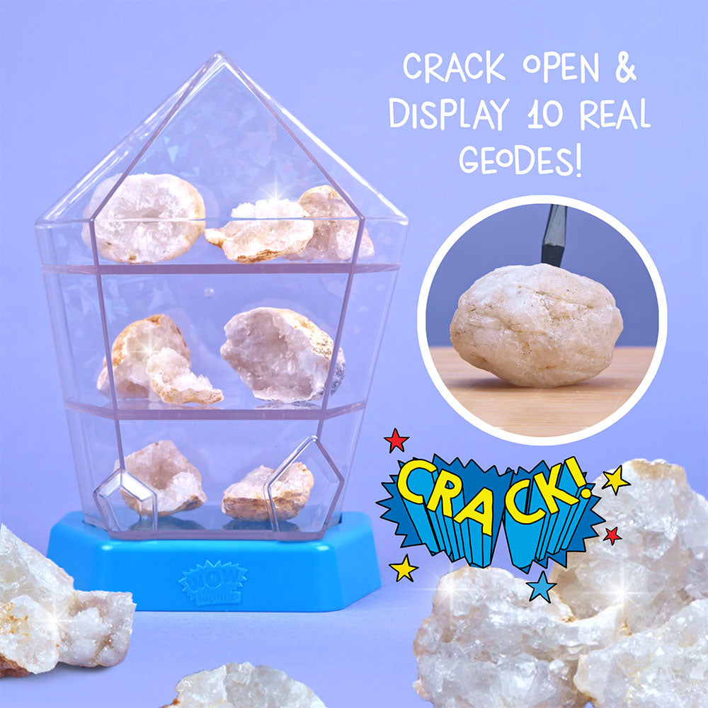 Wow in the World: Break-Open Crystal Geodes