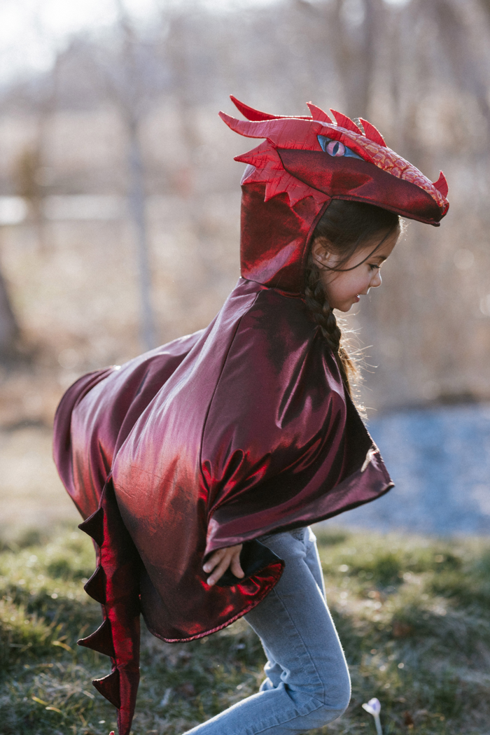 Ruby the Metallic Dragon Cape Age 5-6