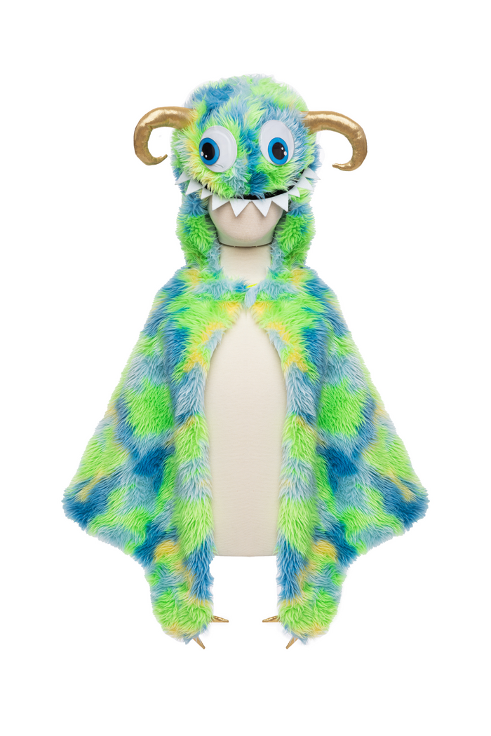 Swampy the Monster Cape Age 4-6