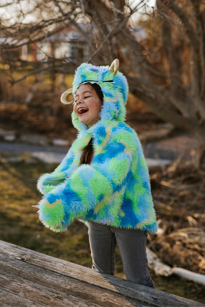 Swampy the Monster Cape Age 4-6