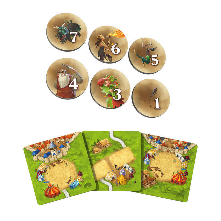 Carcassonne Circus & Artist Expansion 10