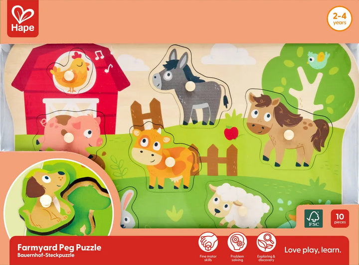 Farmyard Peg Puzzle
