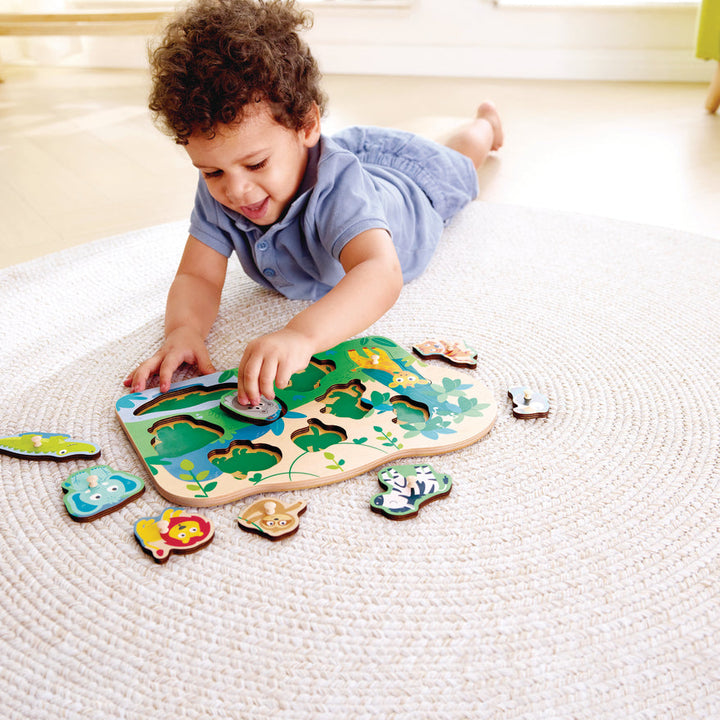 Wild Animals Peg Puzzle
