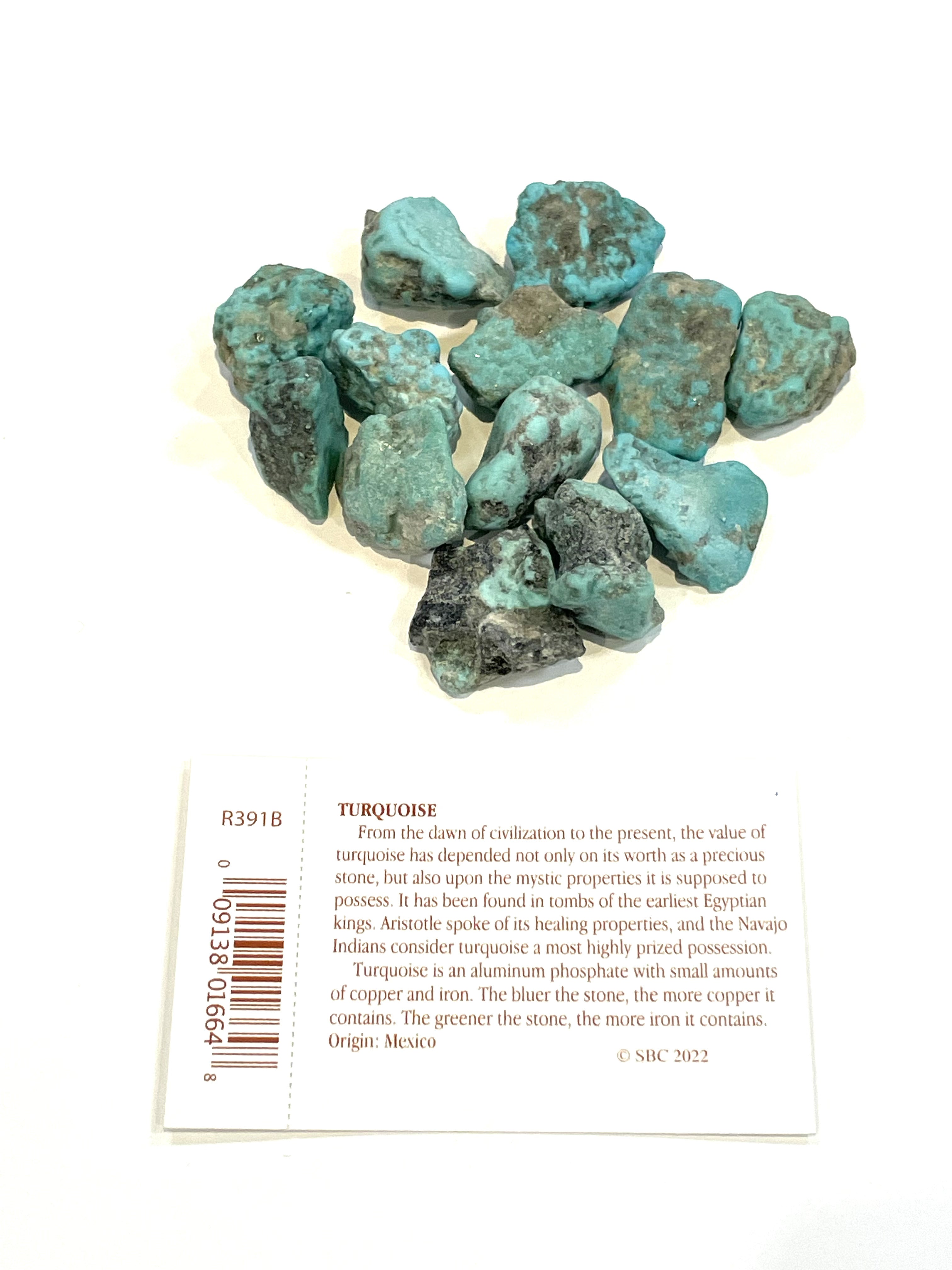 A closer look at Turquoise Canyon Rock