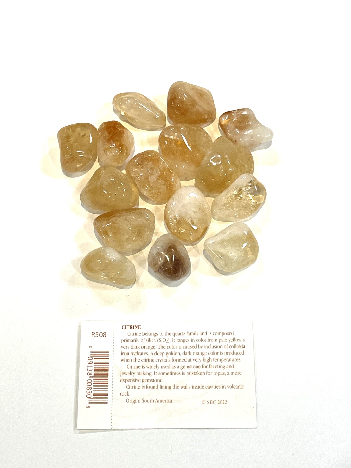 Tumbled Citrine