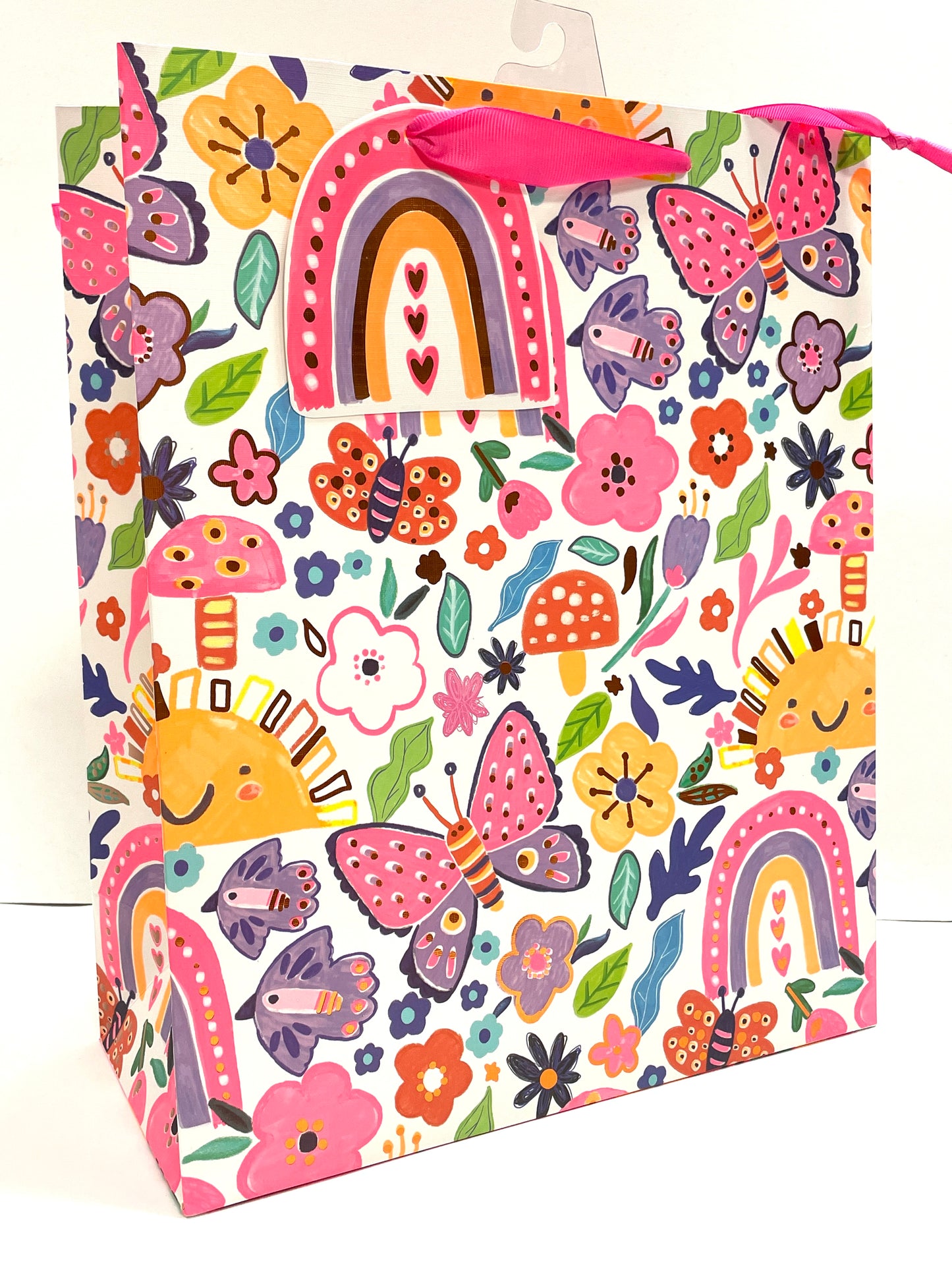 Rainbow Butterfly Gift Bag