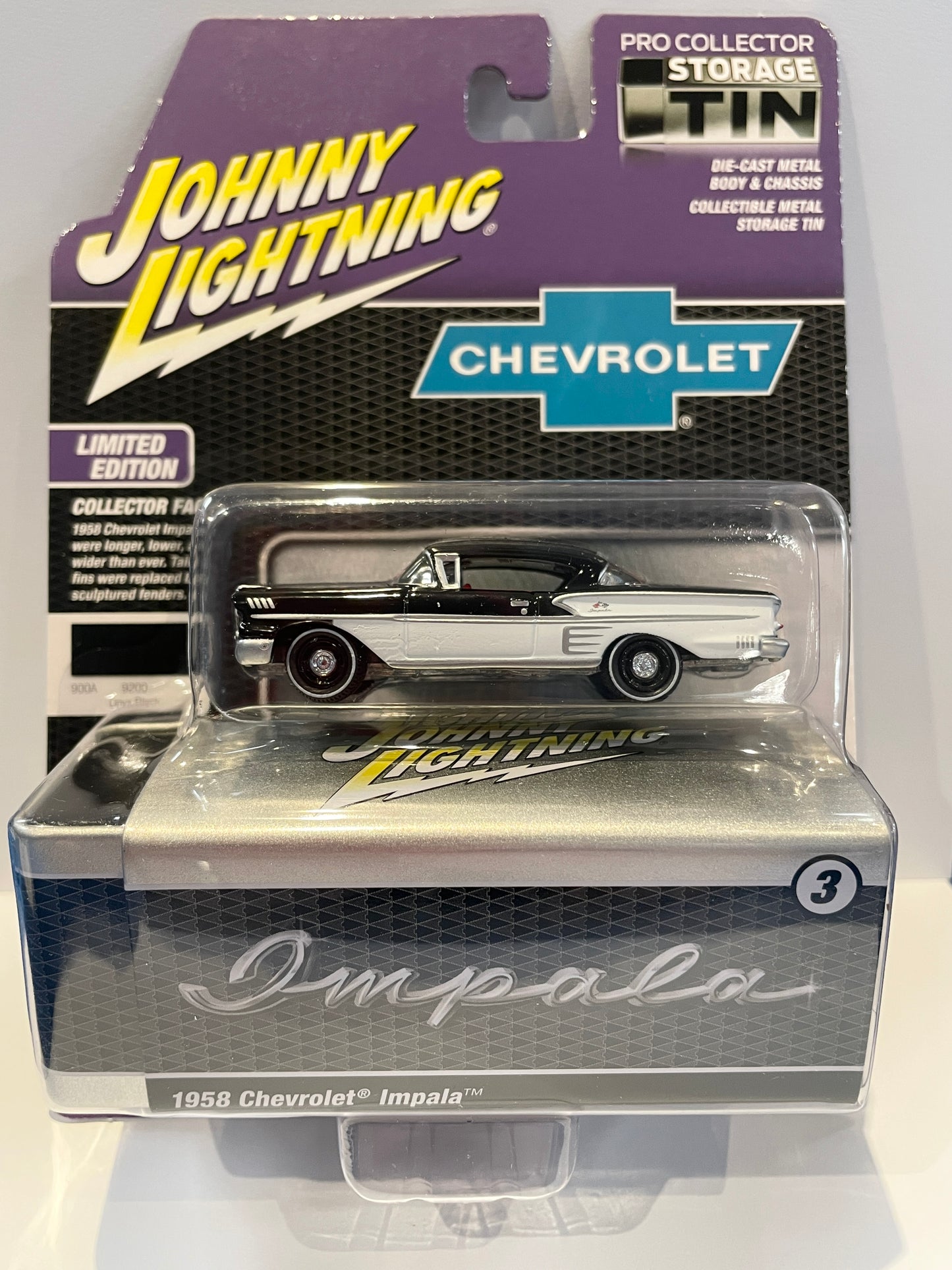 Storage Tin Chevrolet Impala 1958 1/64