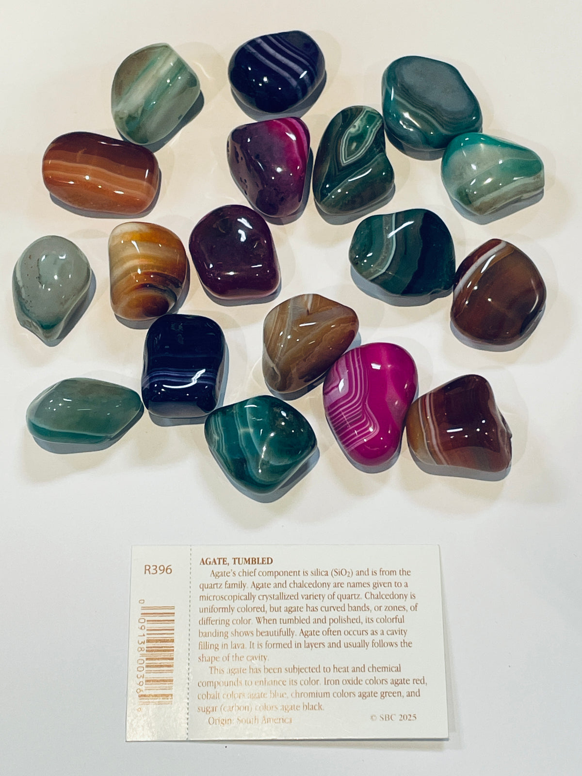 TUMBLED AGATE MED