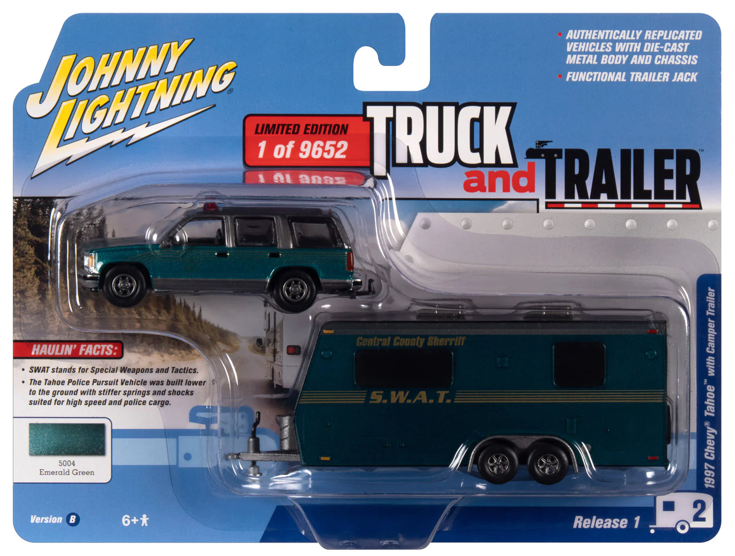 Chevy Tahoe with Trailer 1/64