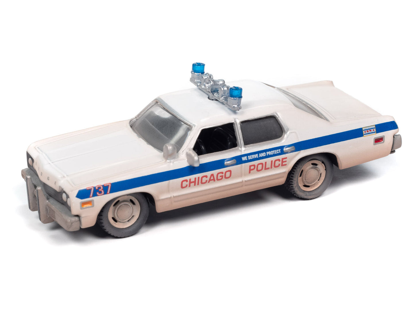 Pop Culture Chicago Police Dodge Monaco 1975 1/64