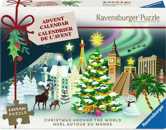 Advent Calendar - Christmas Around the World 24 x 54pc puzzles