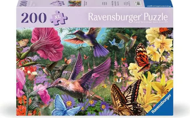 Hummingbirds and Butterflies 200pc (XL)
