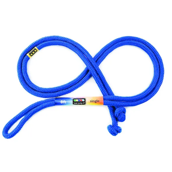 8' Blue Single Jump Rope
