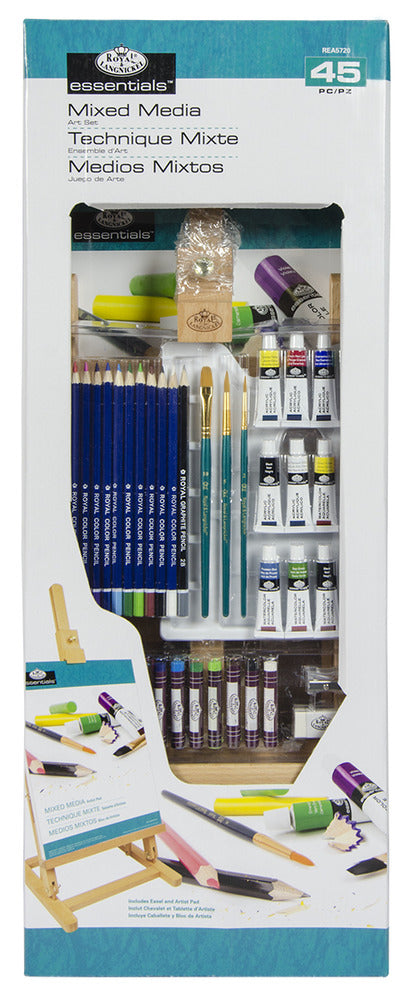 Mixed Media Easel Art Set