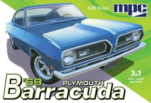 Plymouth Barracuda 1969 1/25