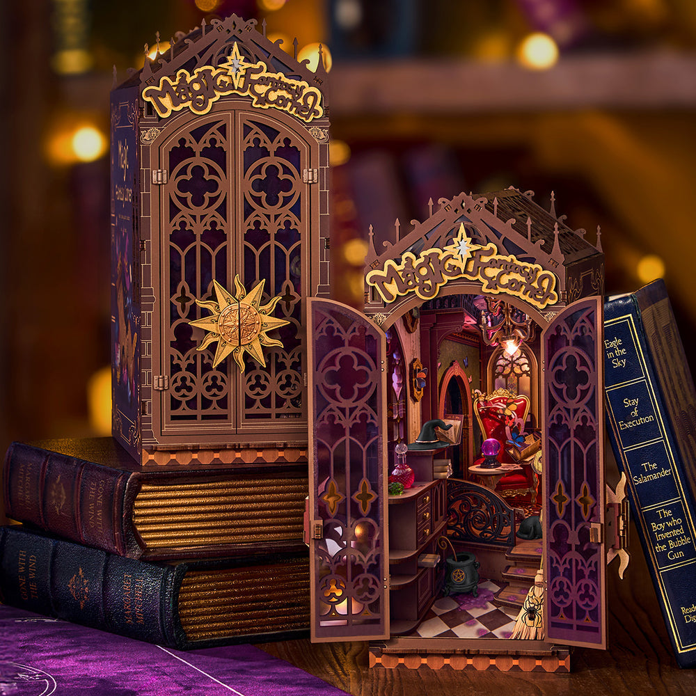 DIY Magic Fantasy Corner Book Nook