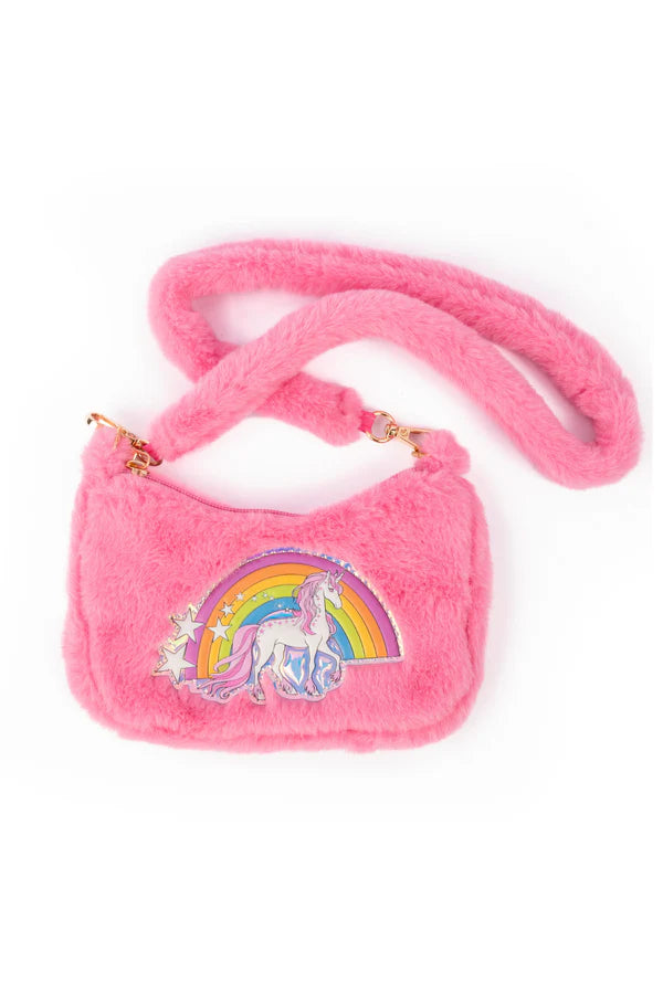 Rainbow Cuddle Crossbody Pink