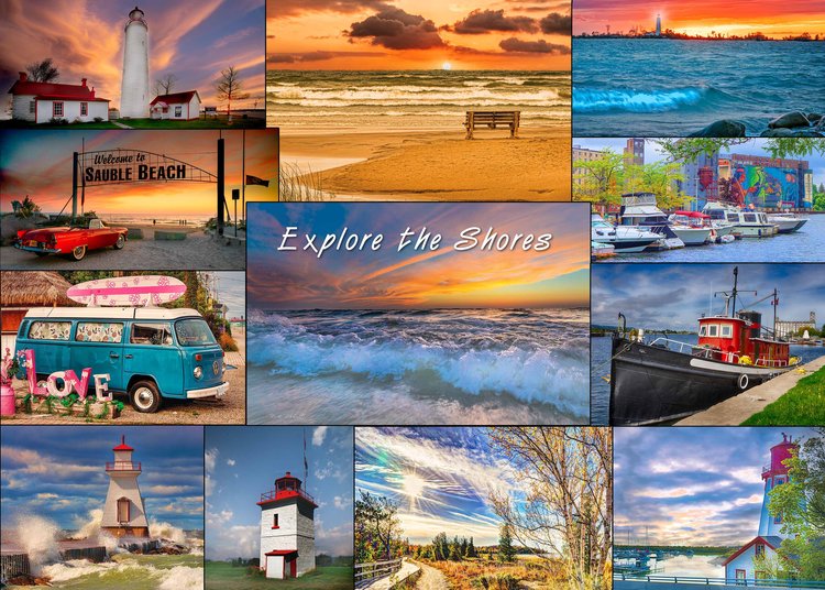 Explore the Shores Lake Huron & Georgian Bay 1000pc