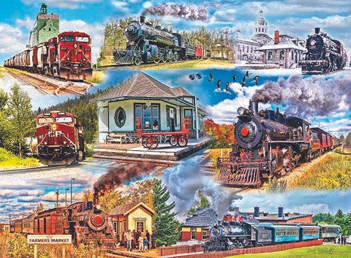Riding the Rails 1000pc