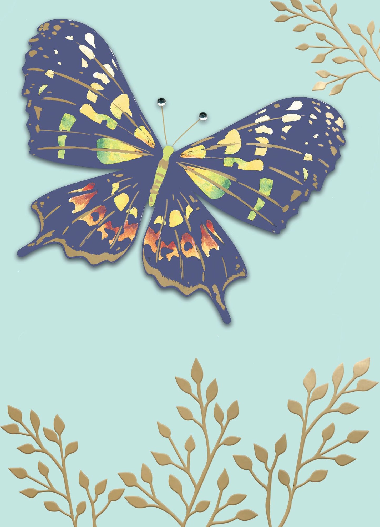 Butterflies Blank Card