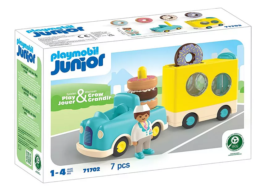 Junior: Crazy Donut Truck with Stacking and Sorting Feature