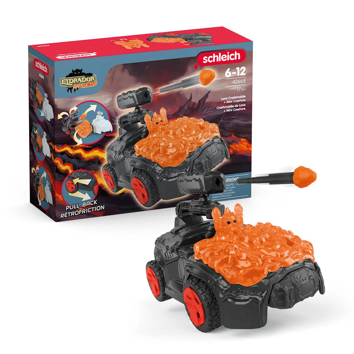 Eldrador Lava Crashmobile & Mini Creature