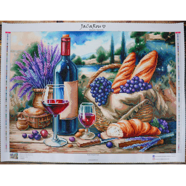 Diamond Rustic Vineyard Fest 27X20"